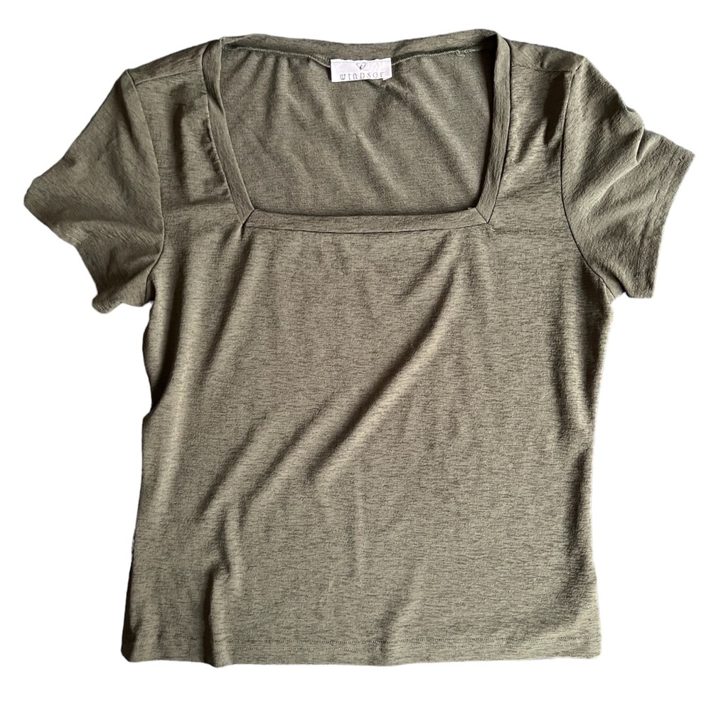 Windsor Short Sleeve T-Shirt Olive Green